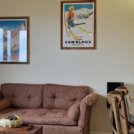 Apartamento Cristaux Studio, With View To Mont Blanc Combloux