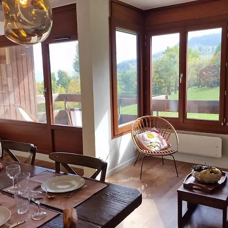 Apartamento Cristaux Studio, With View To Mont Blanc Combloux
