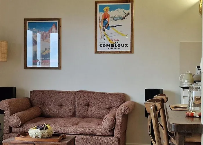 Apartmán Cristaux Studio, With View To Mont Blanc Combloux